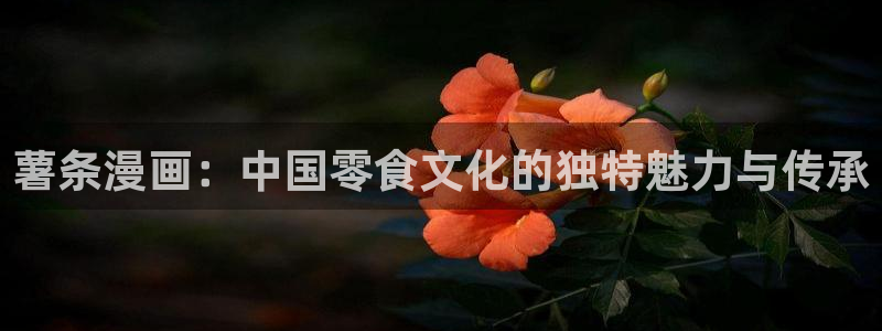 韩漫漫画免费下拉式漫画：薯条漫画：中国零食文化的独特魅力与传承